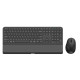 Philips 6000 series SPT6607B teclado Ratón incluido RF Wireless + Bluetooth Negro